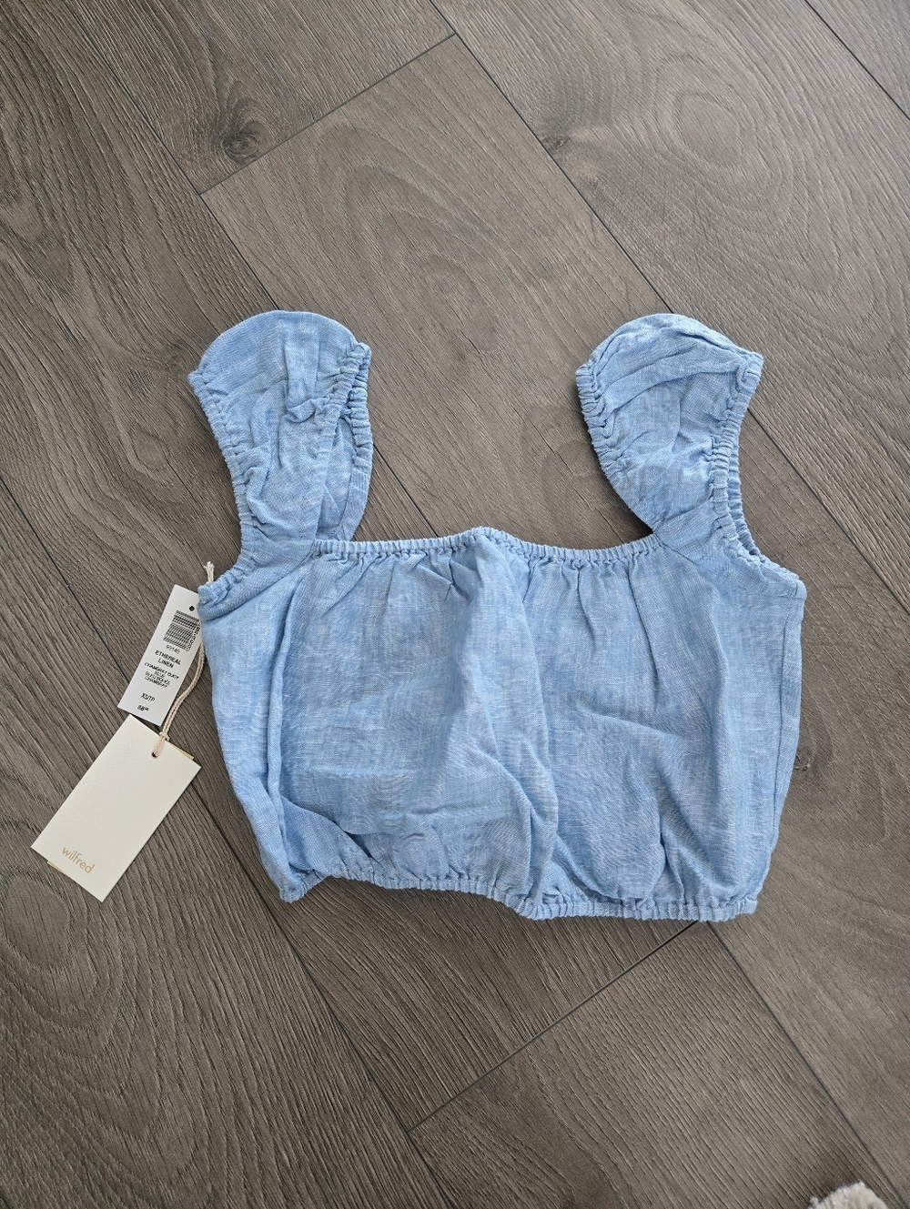 BNWT Wilfred Ethereal Linen Top